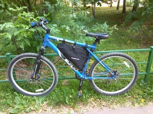 bicycle triangle frame bag
